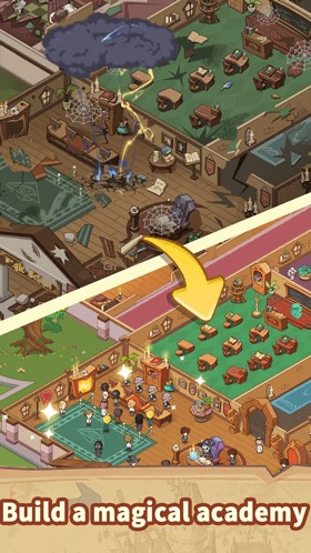 Xây dựng và mở rộng học viện ma thuật