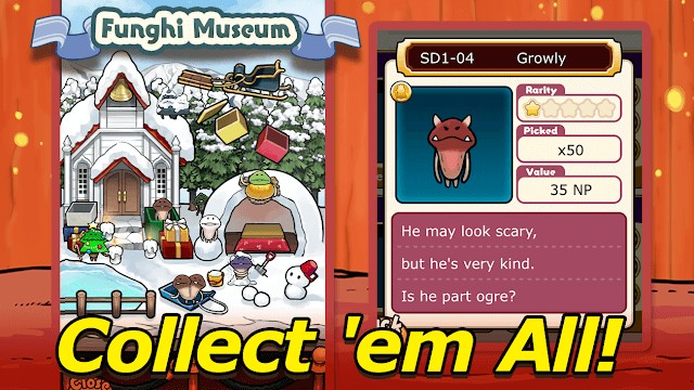 Thu thập tất cả hơn 300 loại nấm khác nhau