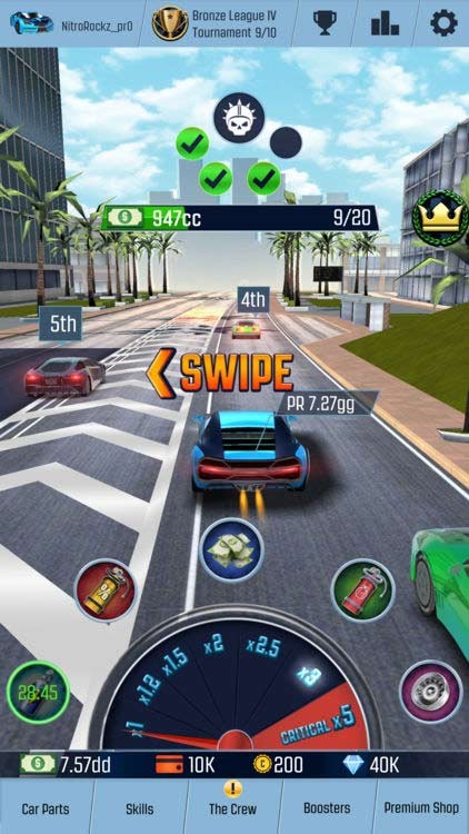 Game đua xe phong cách idle gây nghiện - Idle Racing GO