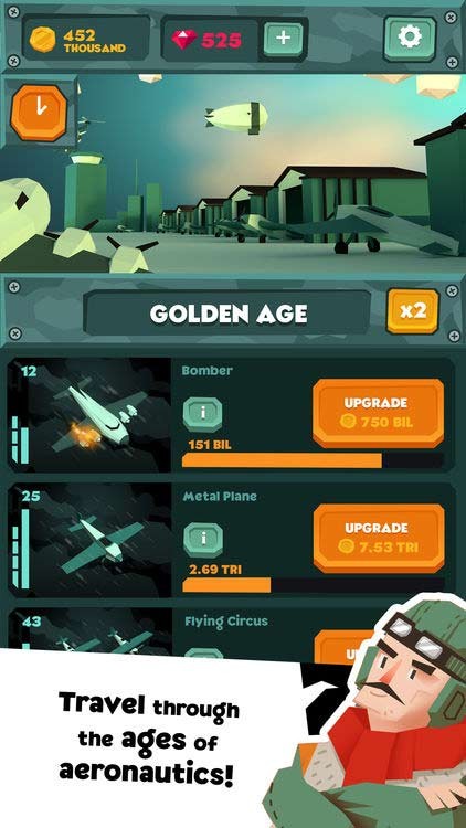 Du hành qua nhiều thời đại phát triển khác nhau