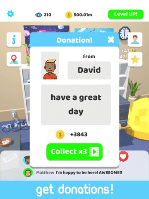 Nhận donate từ những người yêu thích