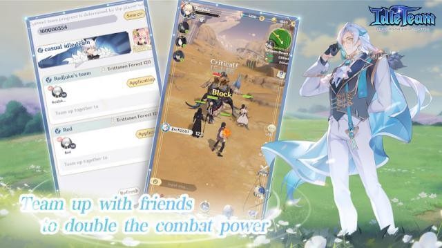 Lập team với bạn bè, gấp đôi sức mạnh