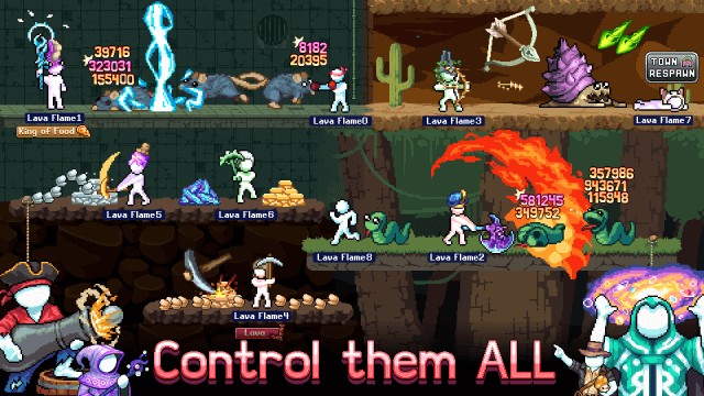 Kiểm soát và đánh bại tất cả