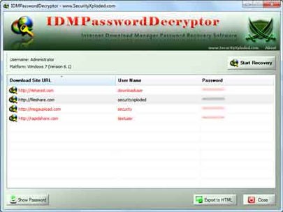 IDMPasswordDecryptor