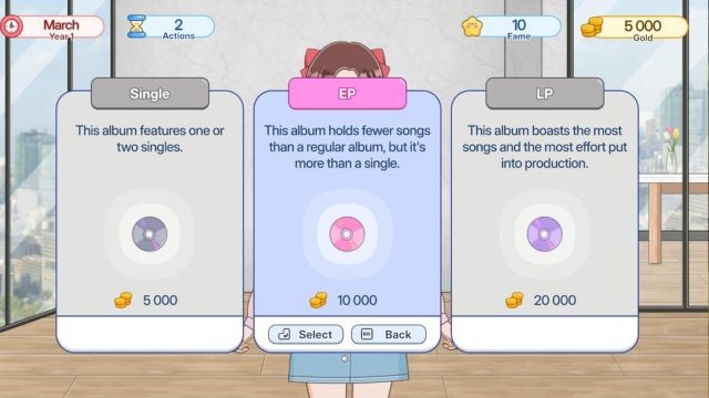 Tạo ra những sản phẩm âm nhạc chất lượng cao để tăng độ nổi tiếng và kiếm bộn tiền