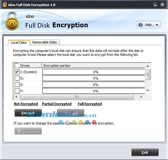 idoo Full Disk Encryption