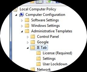 IE Tab for Chrome hỗ trợ GPO