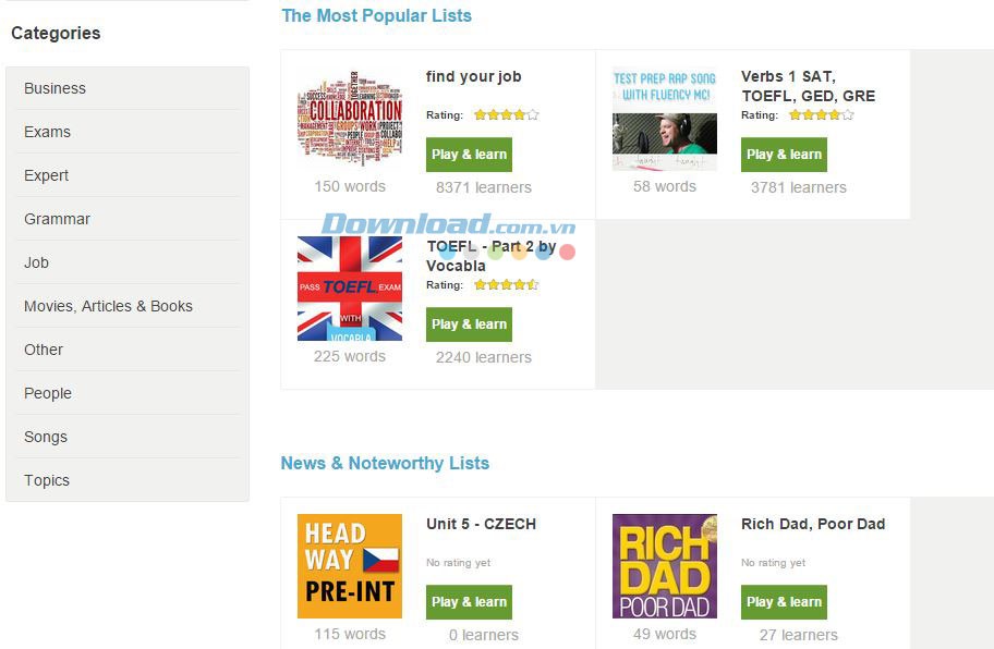 Chủ đề trong IELTS Exam Vocabulary