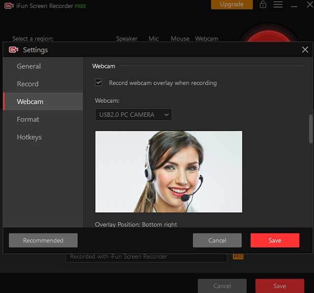 iFun Screen Recorder hỗ trợ ghi video chất lượng cao (4K) cho toàn màn hình