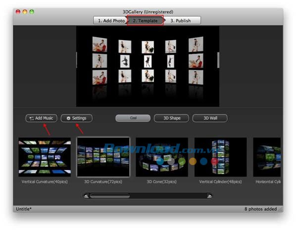 iFunia 3DGallery for Mac