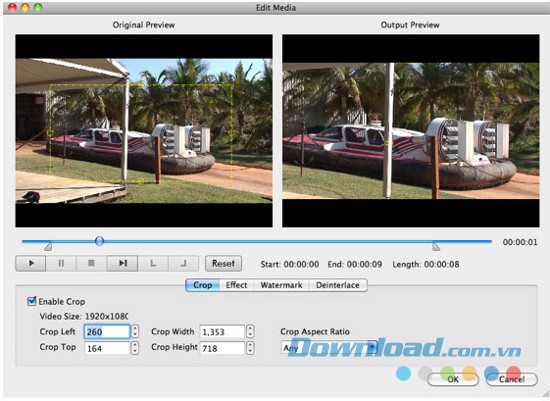 iFunia Video Converter for Mac