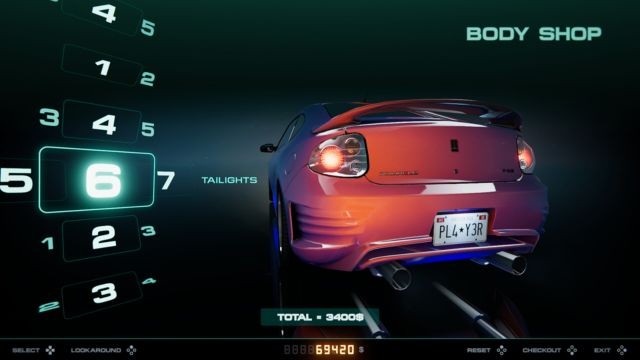 Tự do tùy chỉnh xe đua để trông thật nổi bật và mạnh mẽ trên đường đua