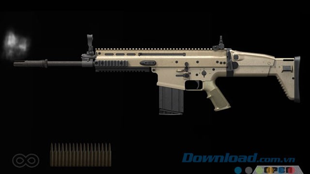 Thiết kế súng chân thực