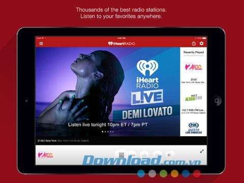iHeartRadio for iPad
