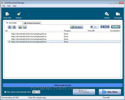iLivid Download Manager