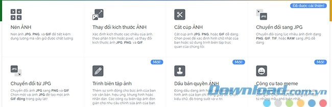 Các tính năng nổi bật của iLoveIMG