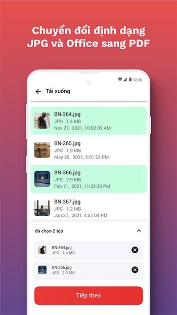 Chuyển đổi định dạng JPG