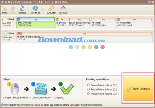 IM-Magic Partition Resizer