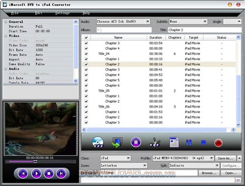 iMacsoft DVD to iPad Converter
