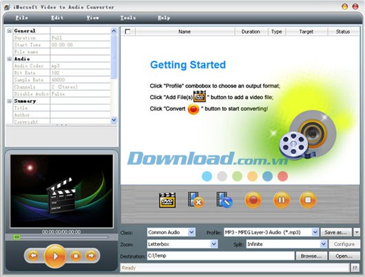 iMacsoft Video to Audio Converter
