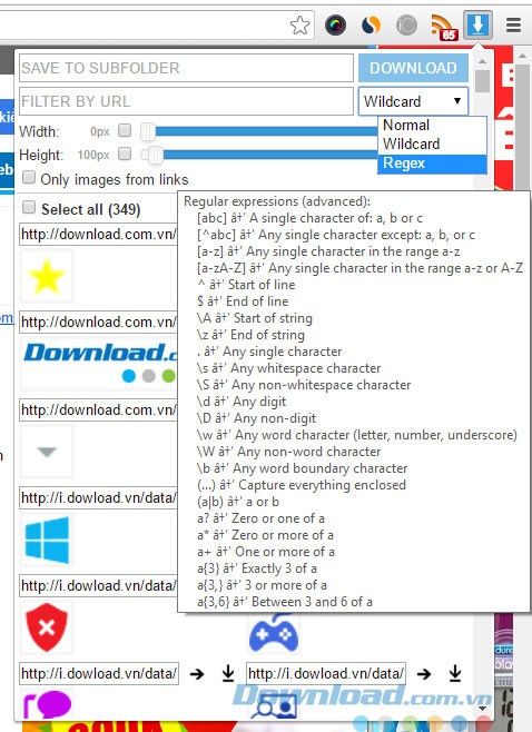 Sử dụng bộ lọc hình ảnh thông minh