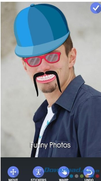 Tính năng dán nhãn của ứng dụng