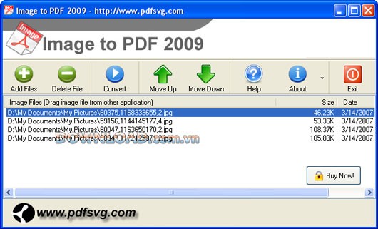 Image to PDF 2009