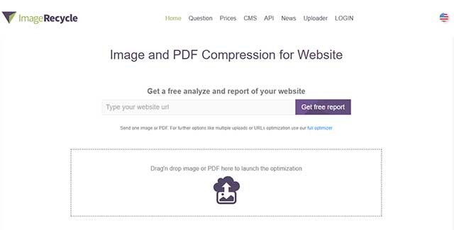 ImageRecycle có thể nén file .pdf, .jpeg và .png cùng lúc mà vẫn giữ được chất lượng tốt