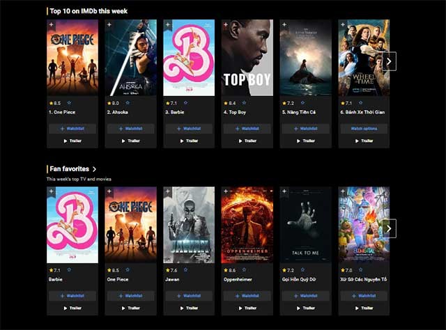 Tìm bộ phim hoặc chương trình hay nhất để xem tiếp theo