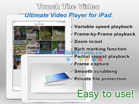Touch The Video Lite cho iOS