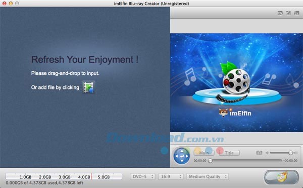 ImElfin Blu-ray Creator for Mac