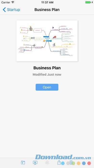 iMindMap cho iOS hỗ trợ lên kế hoạch kinh doanh thành công
