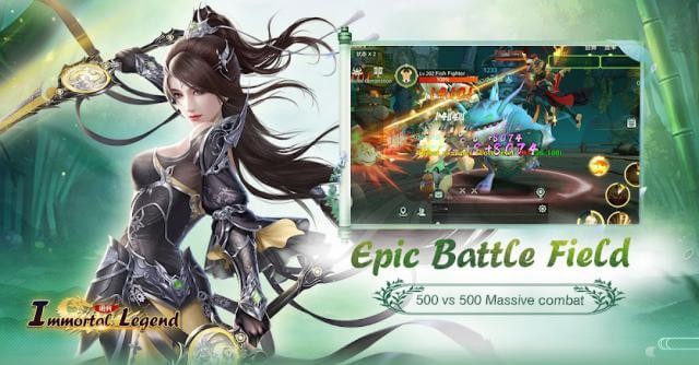 Chiến đấu trên chiến trường hoành tráng