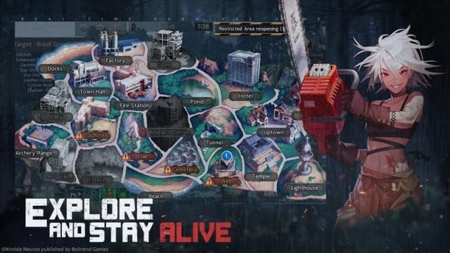 Khám phá và cố gắng sống sót