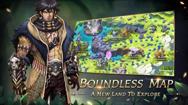 Các bản đồ rộng lớn cho bạn chinh phục