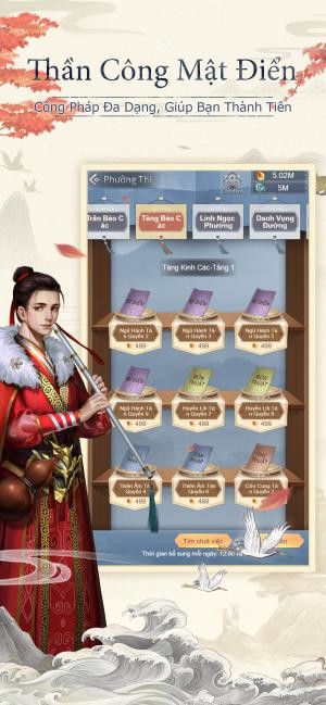 Đạt được các kỹ năng huyền bí