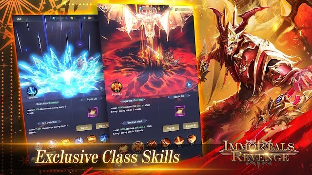 Bạn hóa thân thành một phàm nhân sở hữu sức mạnh thần linh trong game Immortals Revenge