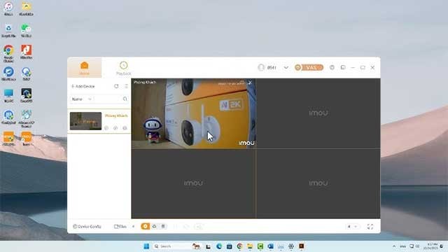 Imou Life app đặc biệt hữu ích trong môi trường gia đình hoặc văn phòng