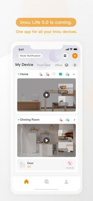 Imou Life cho phép bạn quan sát camera từ điện thoại