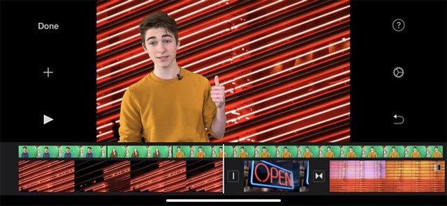 Thoải mái lựa chọn hiệu ứng, bộ lọc... cực chất trong iMovie app