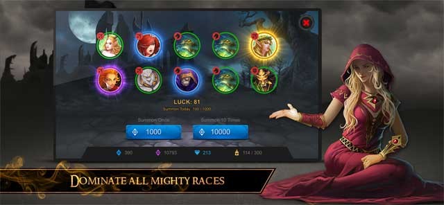 Thống trị các chủng tộc hùng mạnh nhất