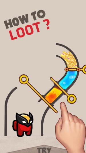 Bạn rút chốt để cứu công chúa trong game Impostor Quest