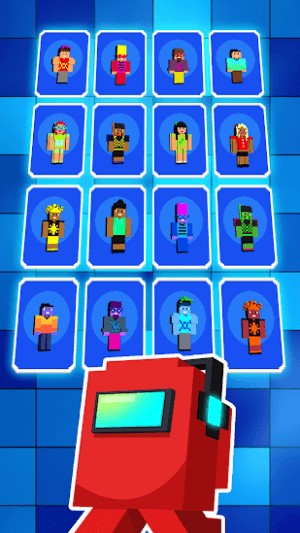 Impostor vs Craftsman là một game tìm kẻ mạo danh có đồ họa Minecraft