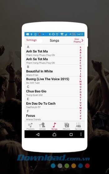 iMusic hỗ trợ nhiều định dạng nhạc