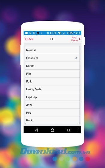 Phát nhạc theo thể loại với iMusic