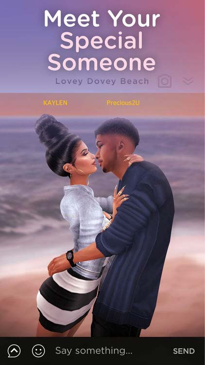 Gặp gỡ ai đó đặc biệt trong IMVU và tạo nên một chuyện tình lãng mạn