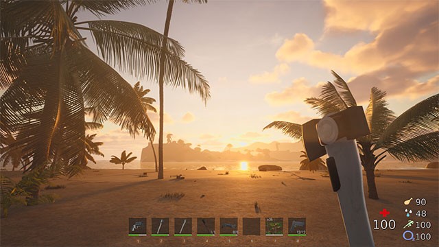 Chế tạo công cụ và vũ khí từ những gì bạn thu thập được trong In The Dragon's Wake