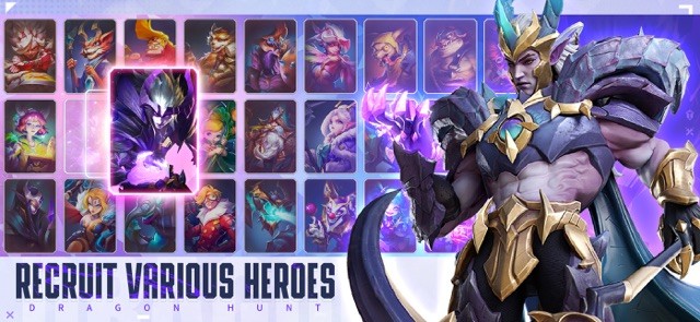 Chiêu mộ các anh hùng khác nhau