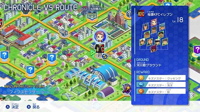 Vượt qua các route của Chronicle Mode trong Inazuma History Town