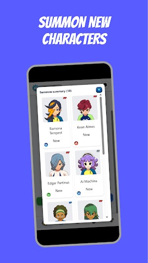 Triệu hồi các nhân vật mới